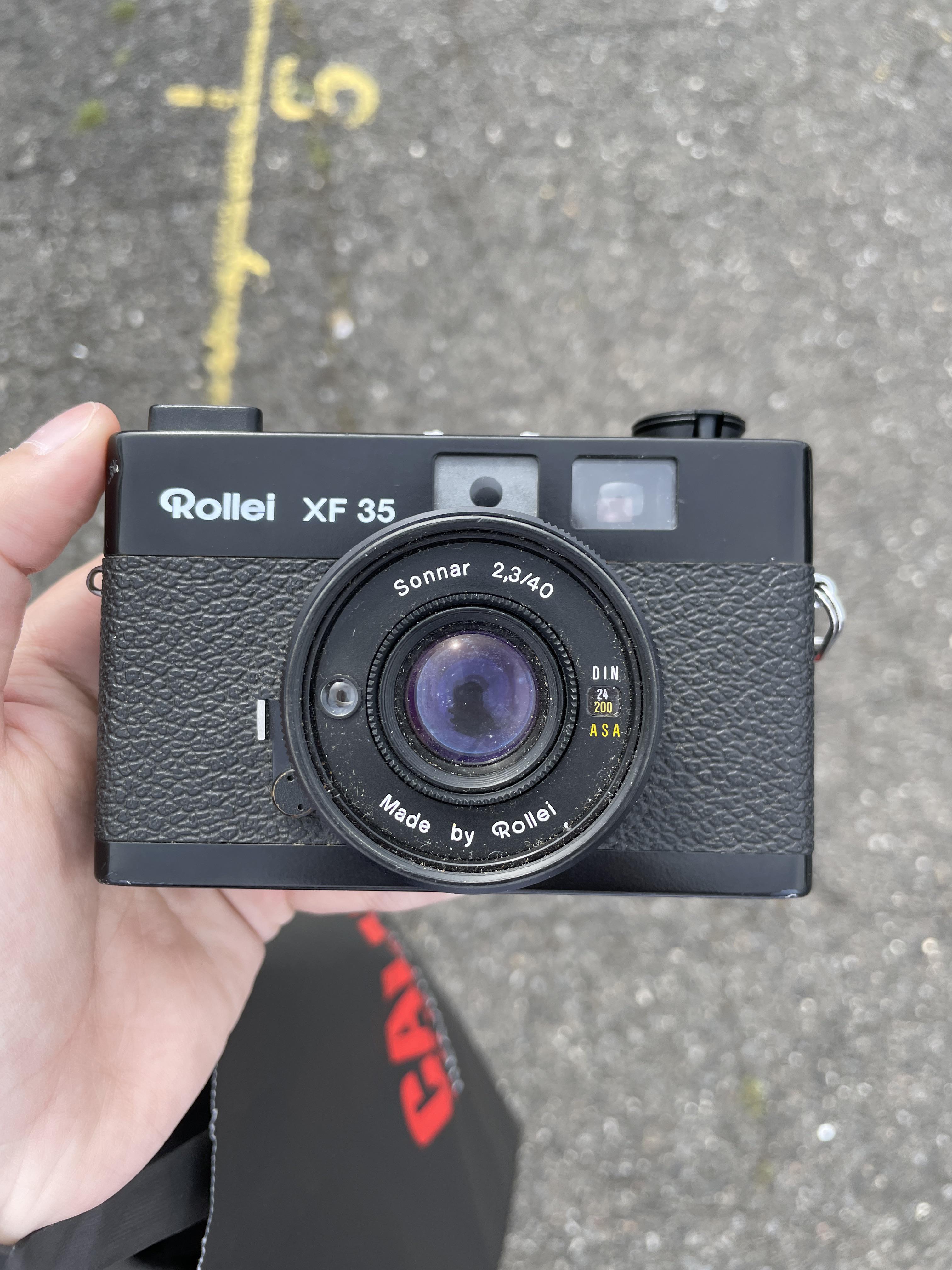 初めてのカメラ | Rollei XF 35 | フリーマーケットで適当に見つけた