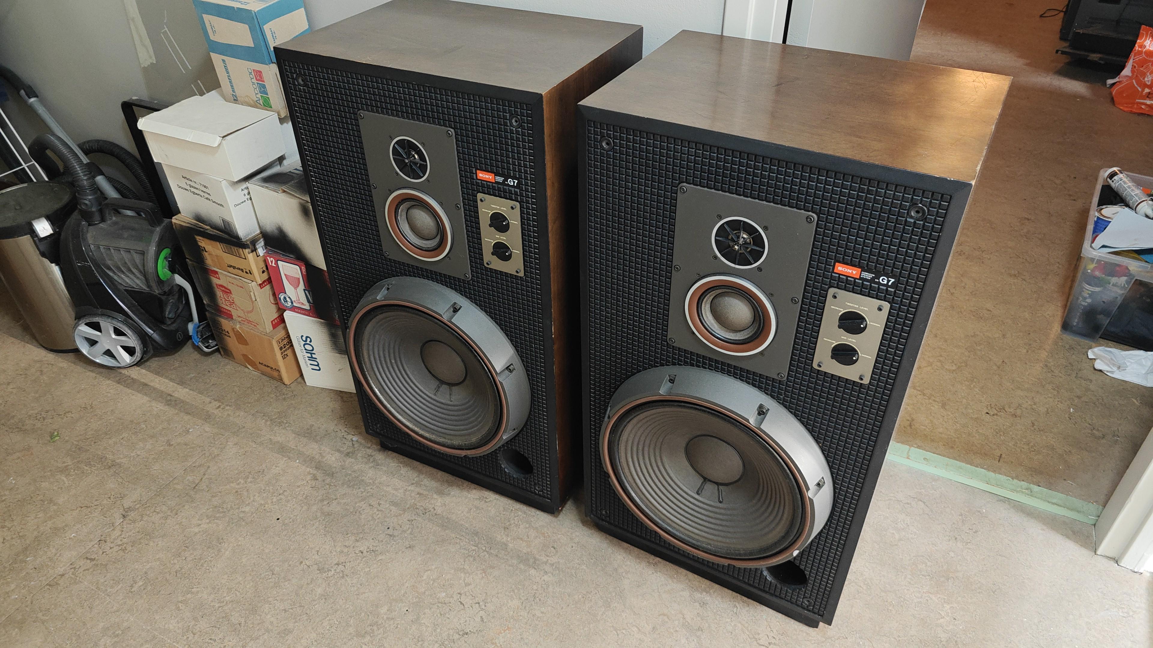 絶対後悔するだろうけど、Sony SS G7セット売ることにしたんだ。みんな