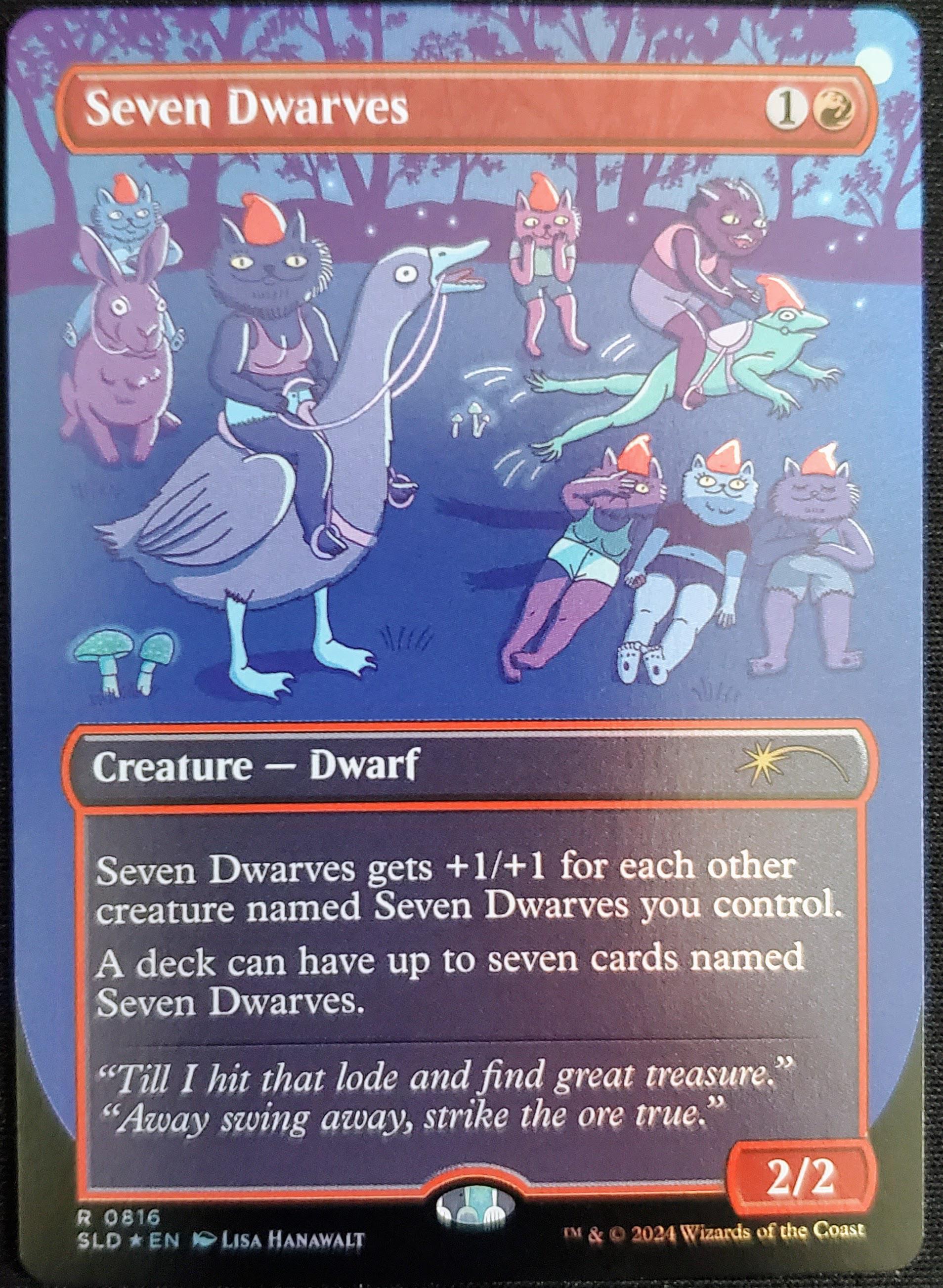 SLD] Secret Lair Seven Dwarves (SLD 0816) : r/secretlair_collectors