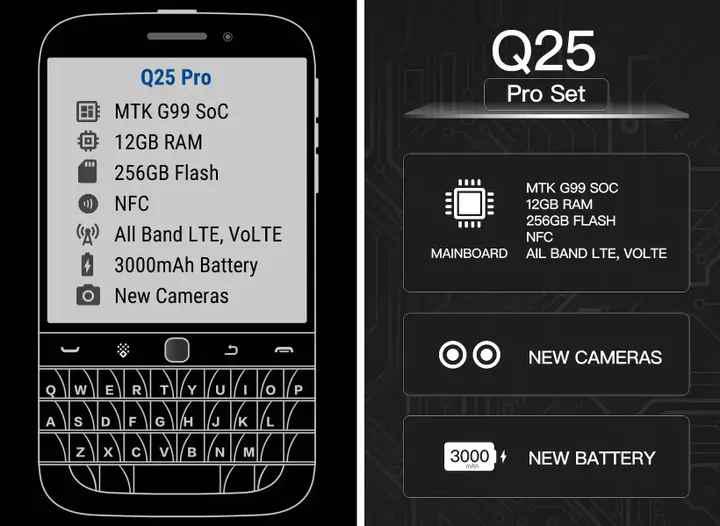 新しいBlackBerry Classic Q20 Proが2025年に現代風に生まれ変わって