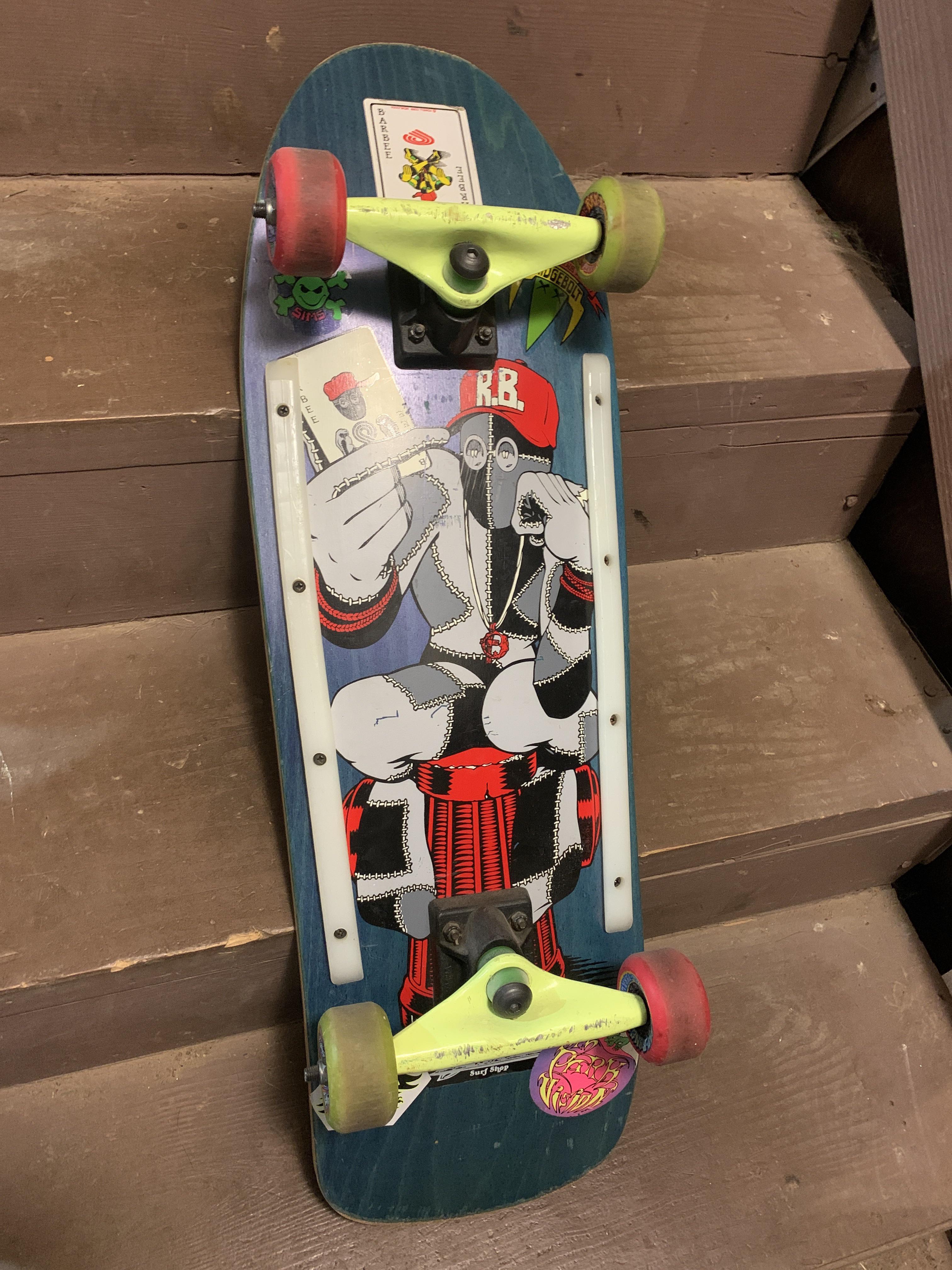 子供の頃にレイ・バービーのデッキを手に入れたんだ。80年代後半から90