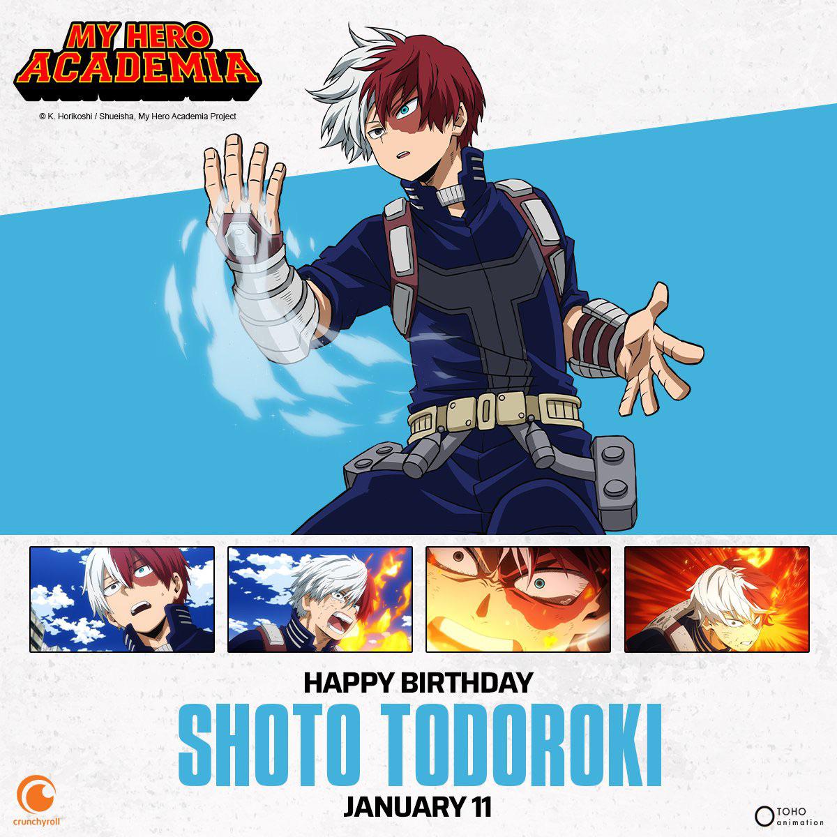 轟焦凍、誕生日おめでとう！！ : r/BokuNoHeroAcademia