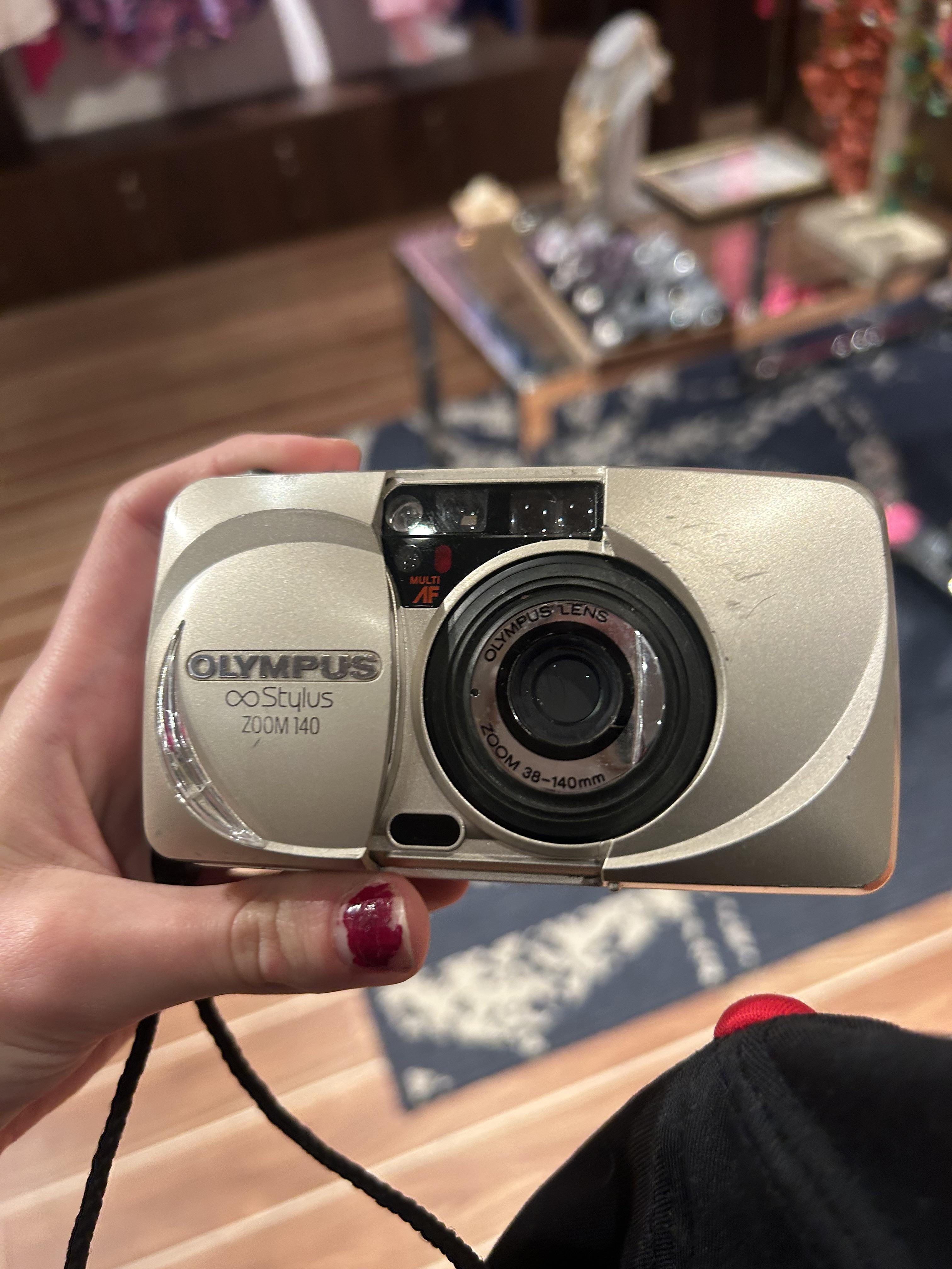 olympus infinity stylus zoom 140 lens not extending : r