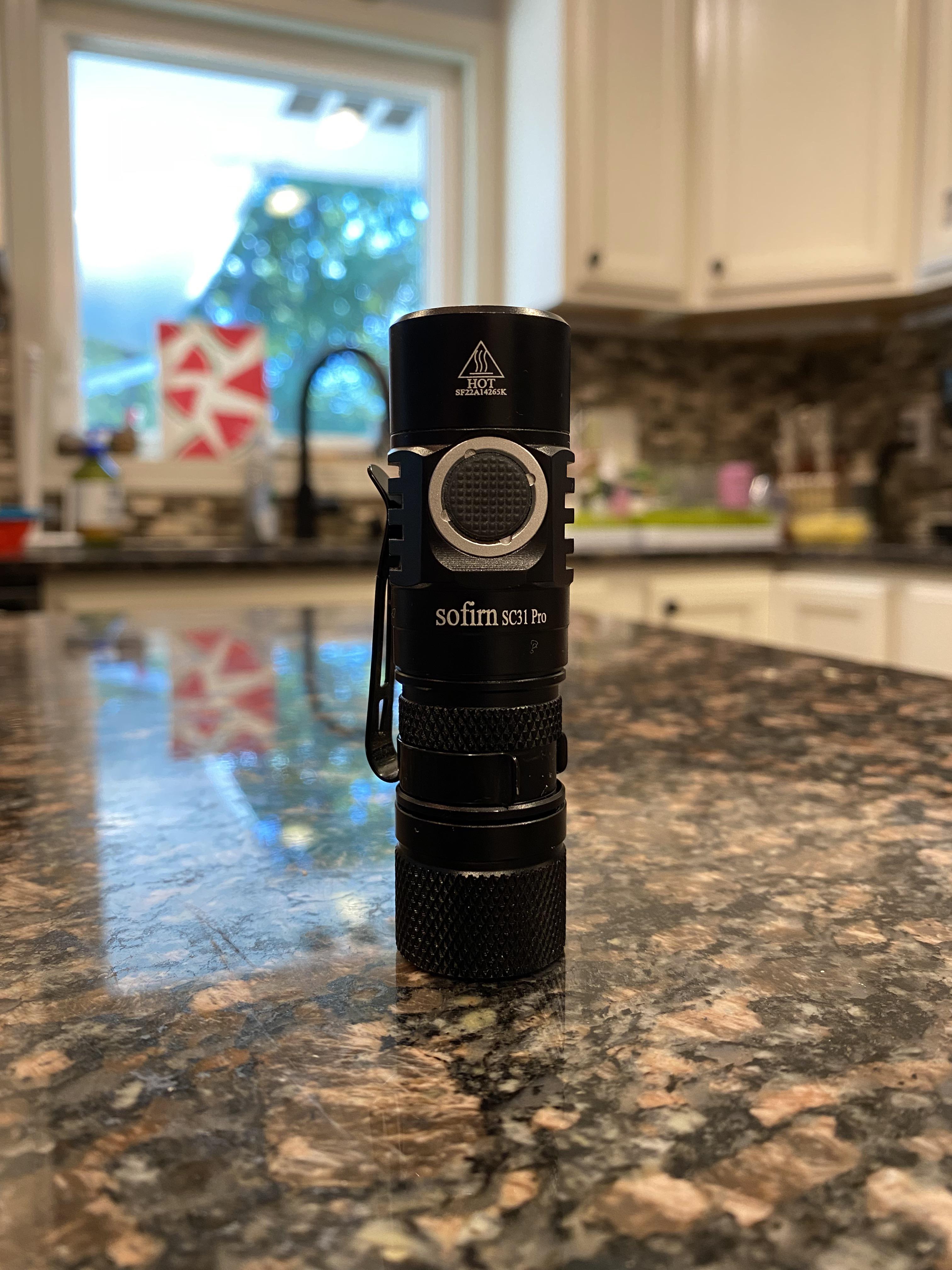 The SC31 pro with an 18350 tube and magnetic tailcap is pretty