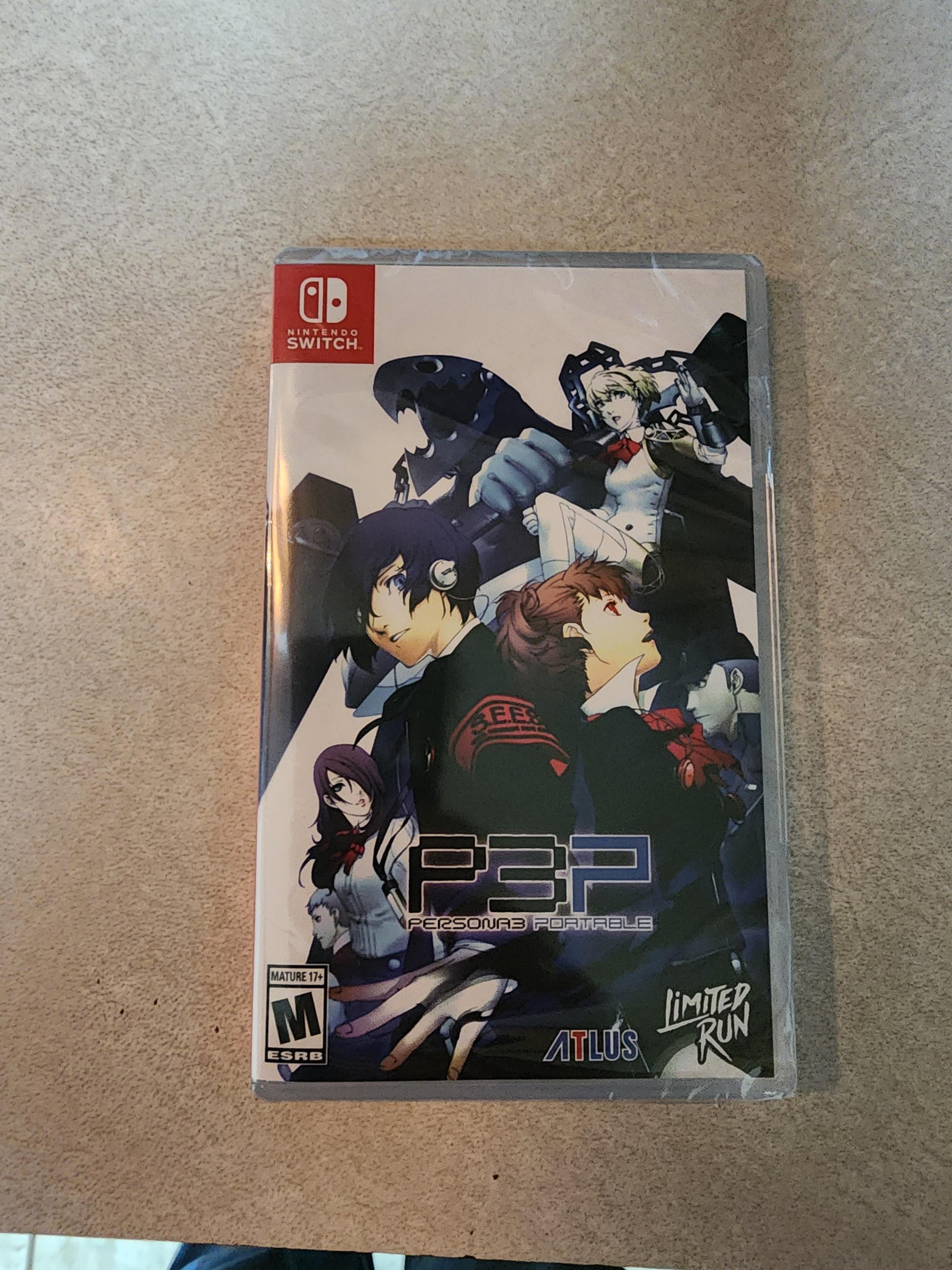 LIMITED RUN ペルソナ 3 ポータブル グリモワール エディション Switch