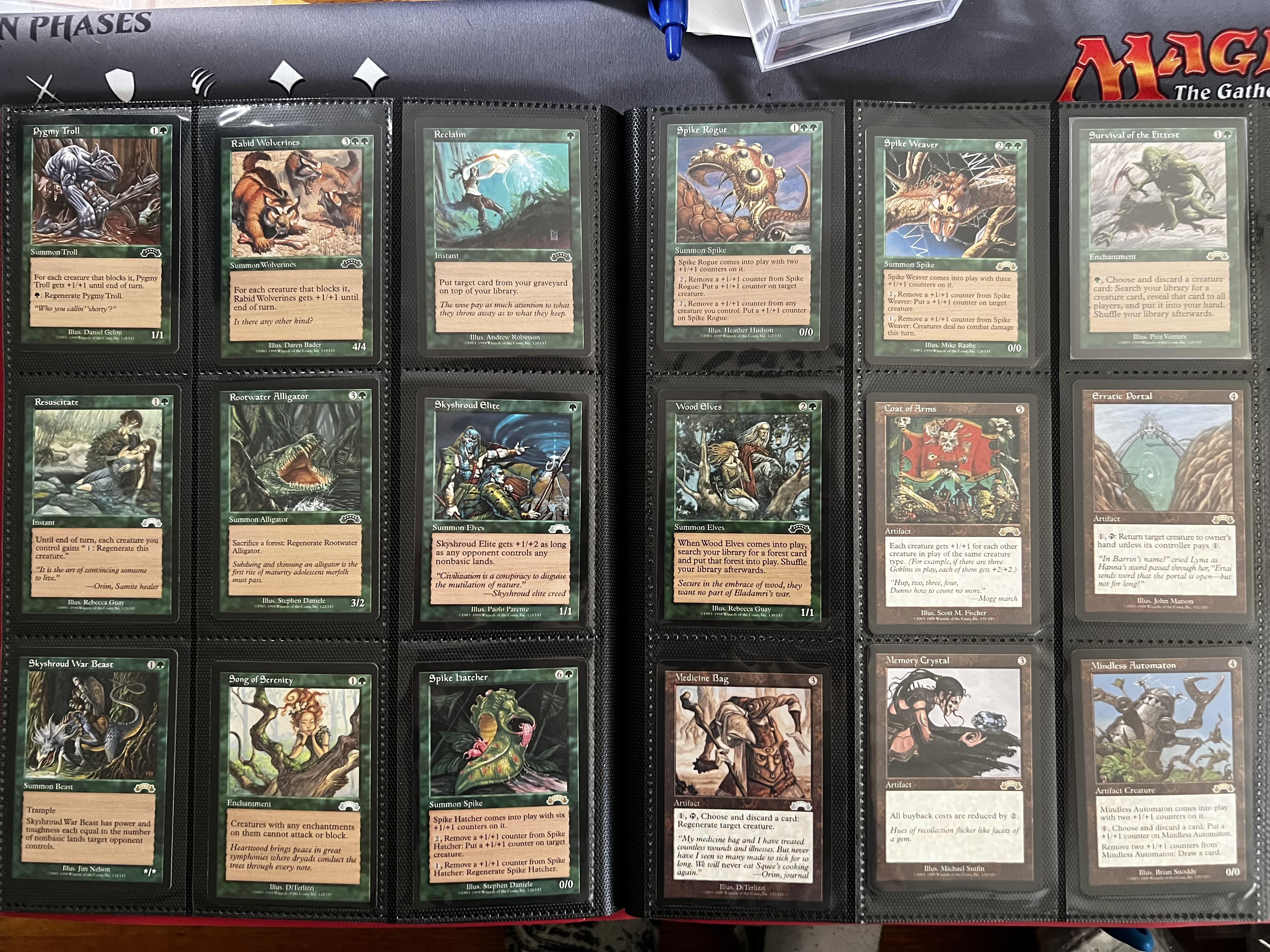 Nostalgia Weekend, Urza's Legacy, Exodus Full Sets : r/mtg