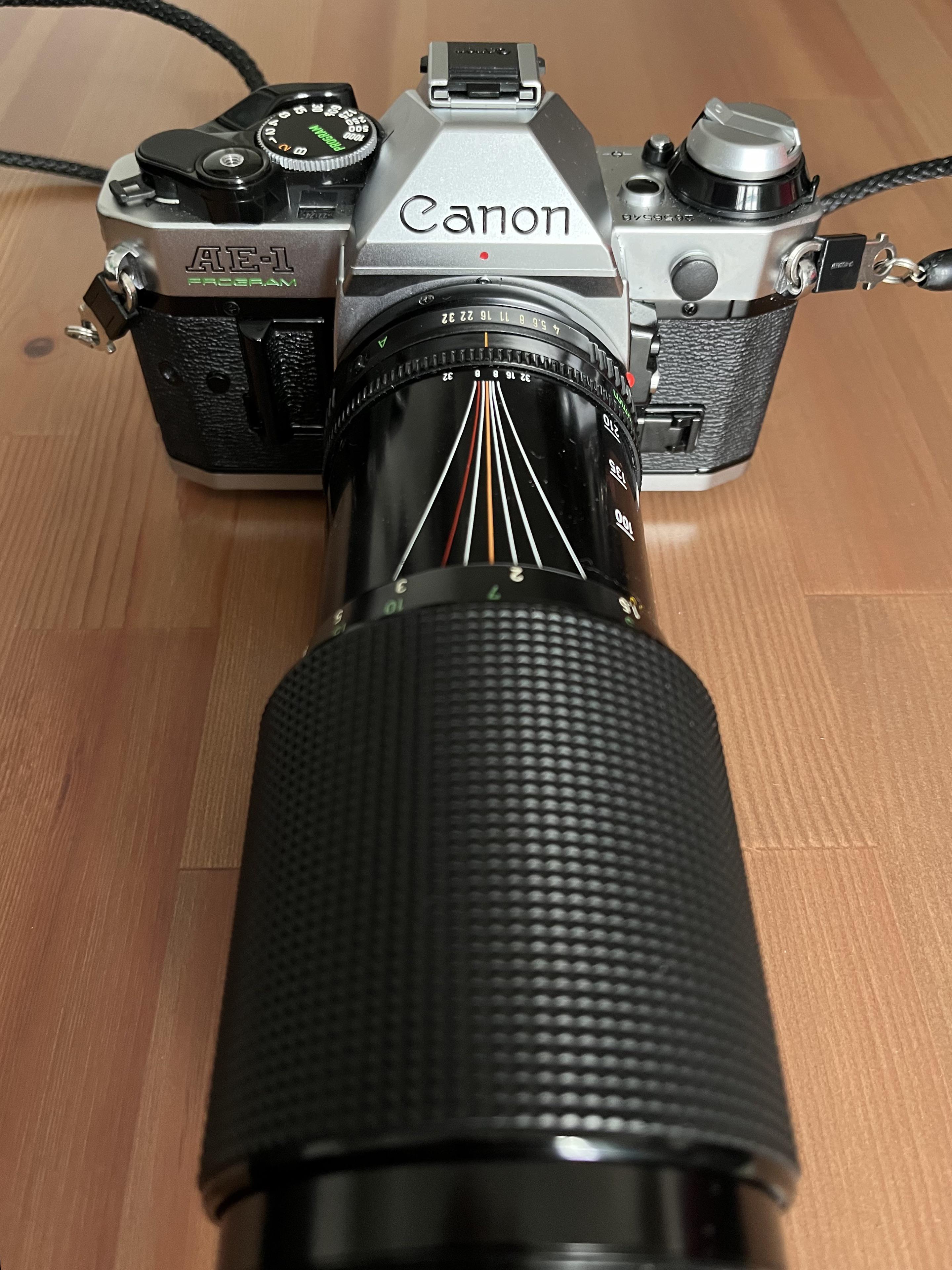 Canon AE1 Program がまあまあの値段で手に入った（今の相場と比べると