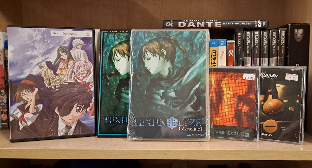 Very happy to have found Texhnolyze unopened for only 50$, plus