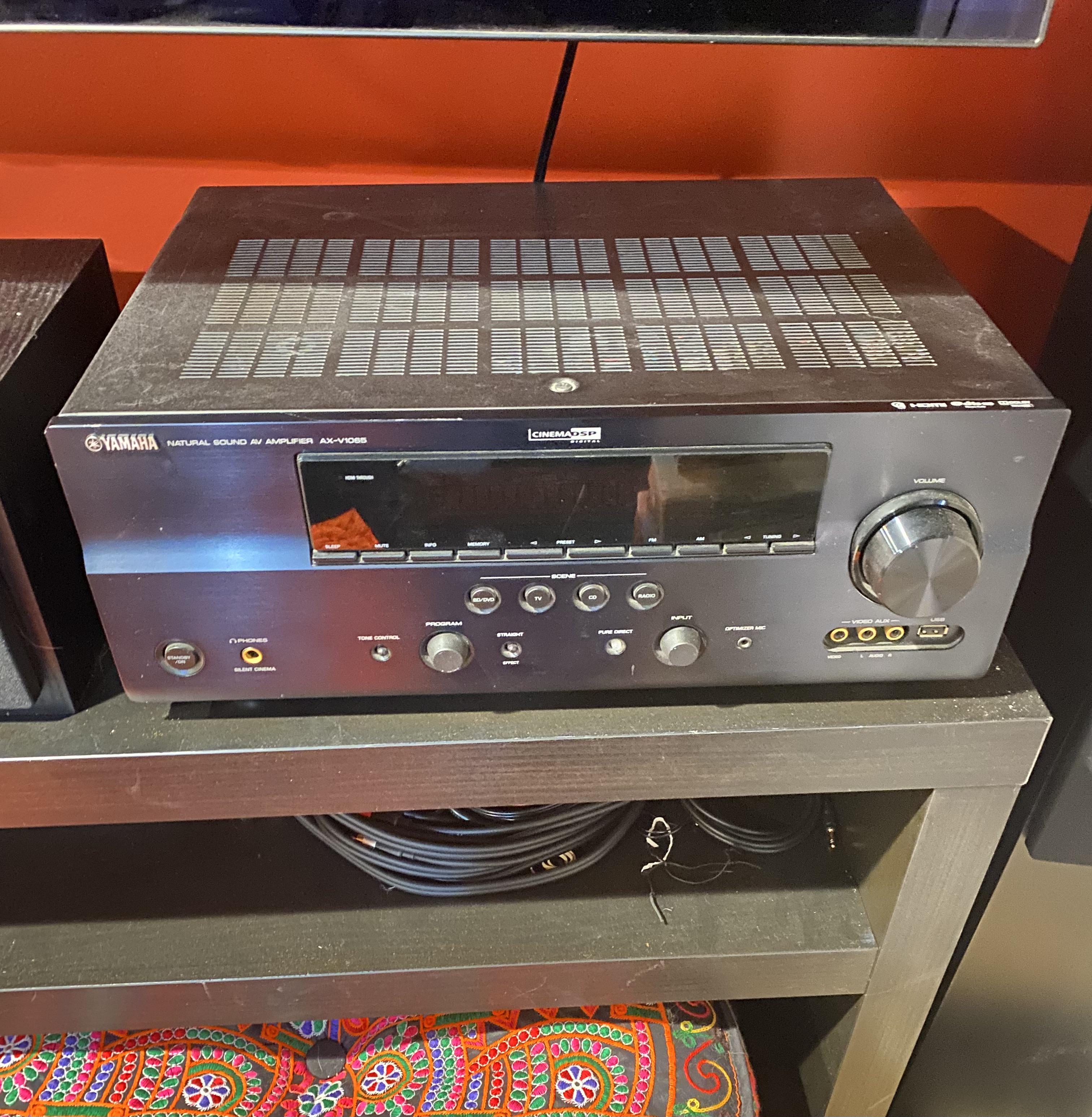Yamaha AX-V1065 Natural Sound Amplifier remote : r/BudgetAudiophile