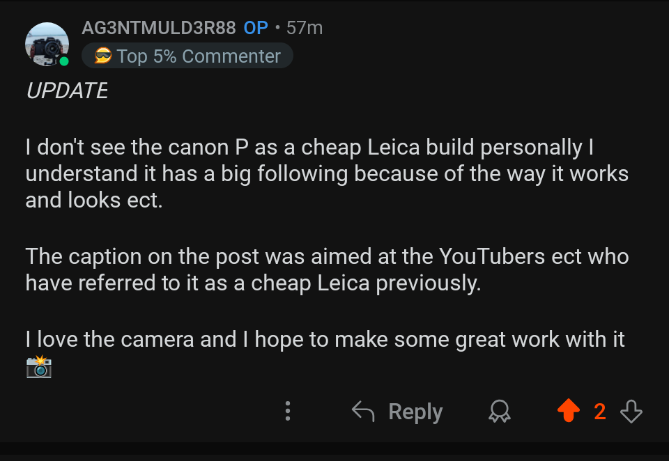 Got my cheap Leica build ready to go! Canon P with a Jupiter 8 and