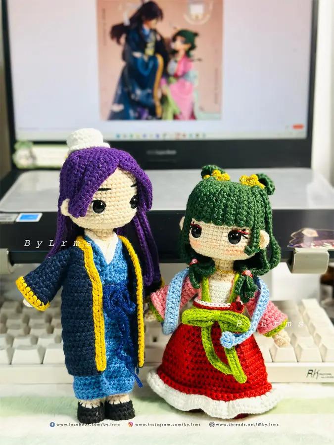 壬氏と猫猫の編み物 (Lrms作) : r/KusuriyaNoHitorigoto