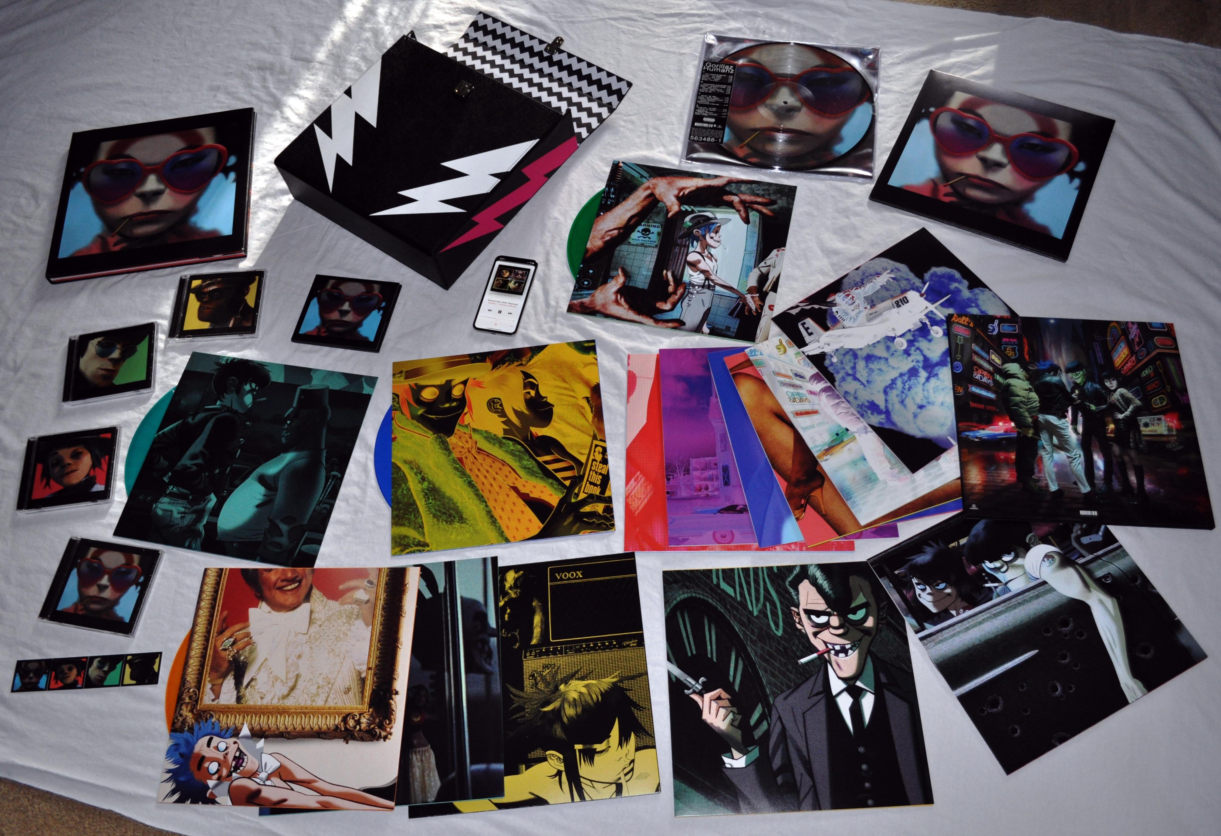 Gorillaz ゴリラズ Humanz スーパーデラックス レコードセット Humanz