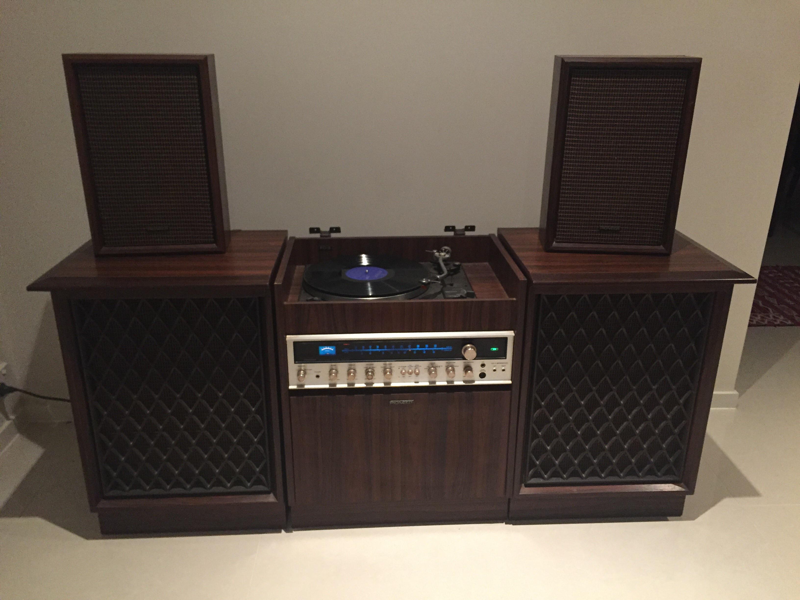 Pioneer FD-3 and Prelude 4000A Quadraphonic Receiver (1975) : r