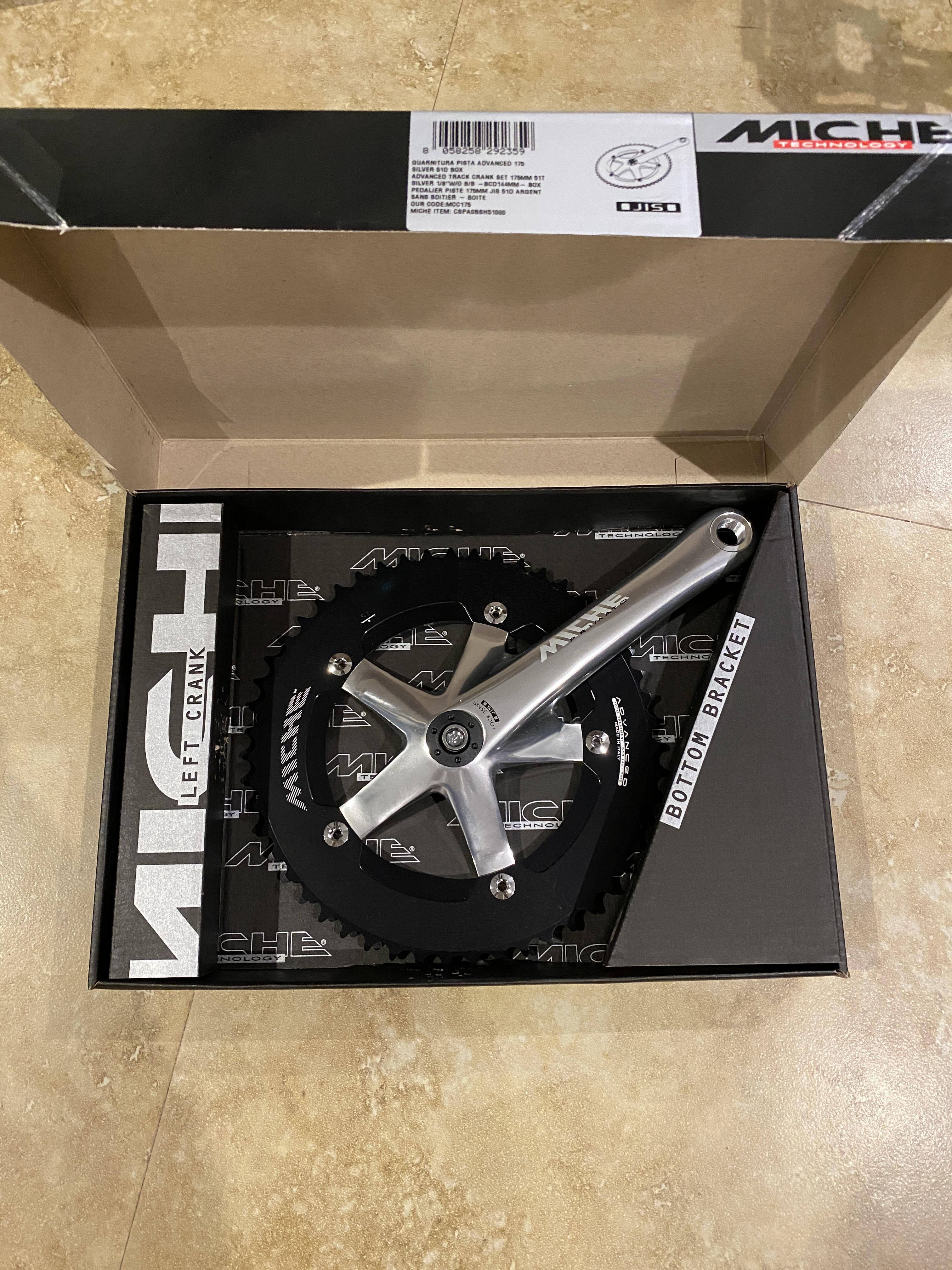 MICHE ADVANCED PISTA 48T 使用少ないです それで、Miche Primato