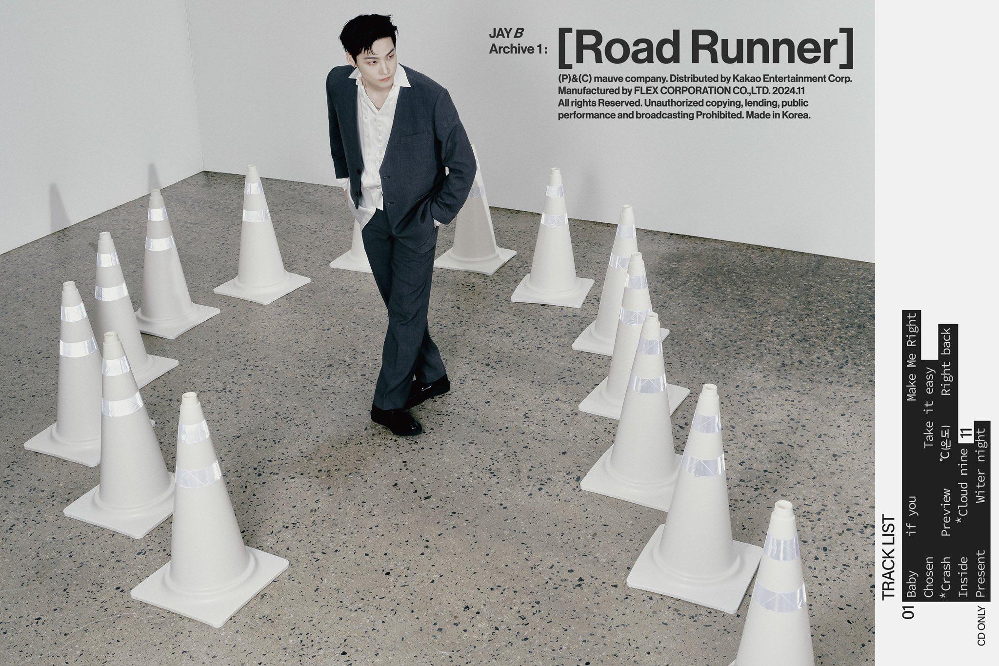 JAY B (GOT7) - 1st Full Album 'Archive 1: [Road Runner]' (Track