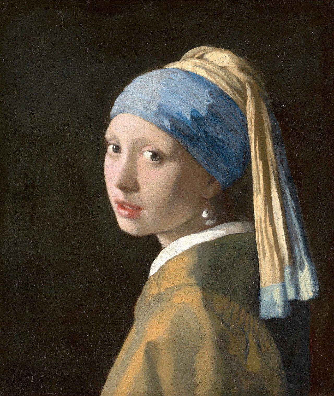 真珠の耳飾りの少女 (1665) - ヨハネス・フェルメール : r/museum