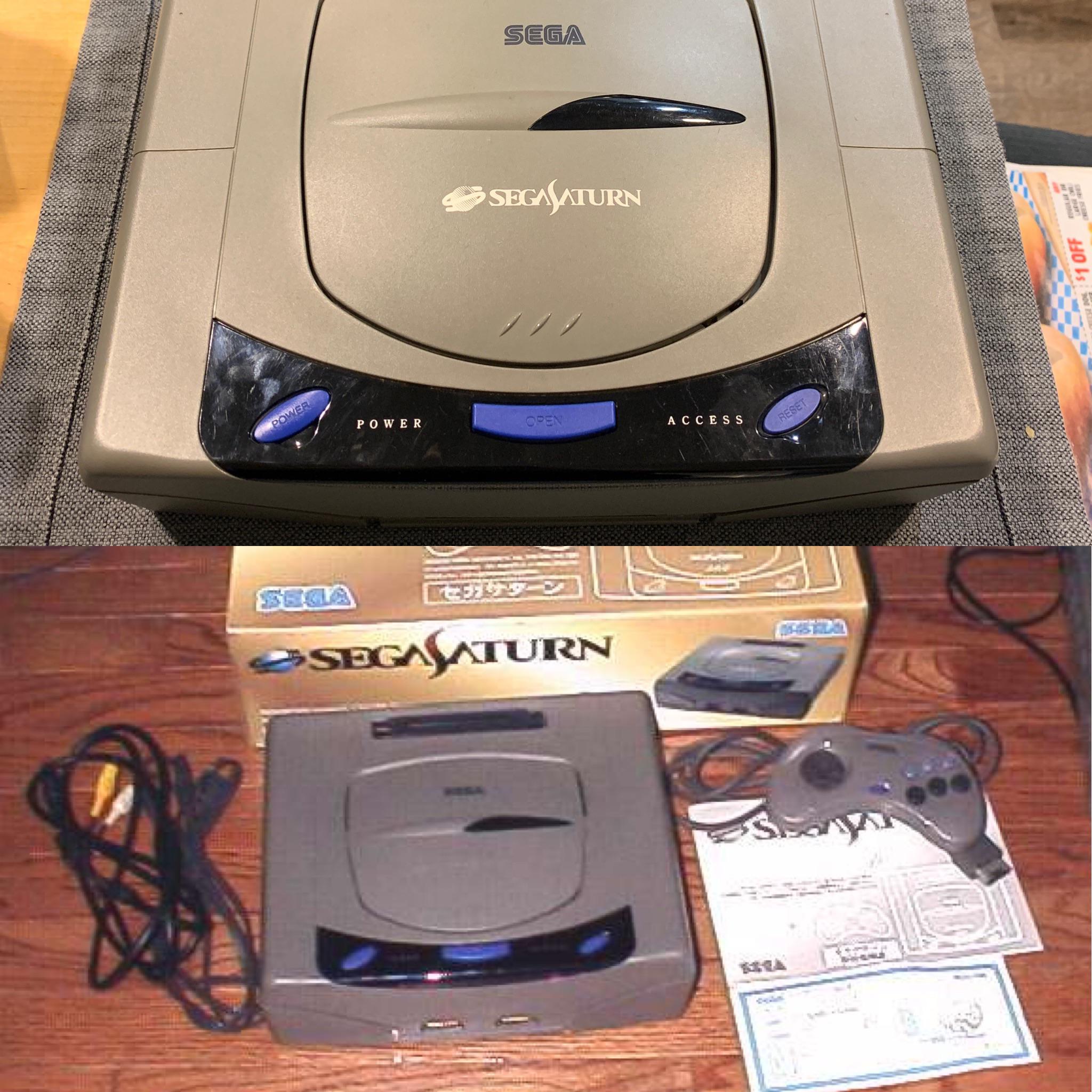 What color is original Japanese Saturn supposed to be? Mine is HST