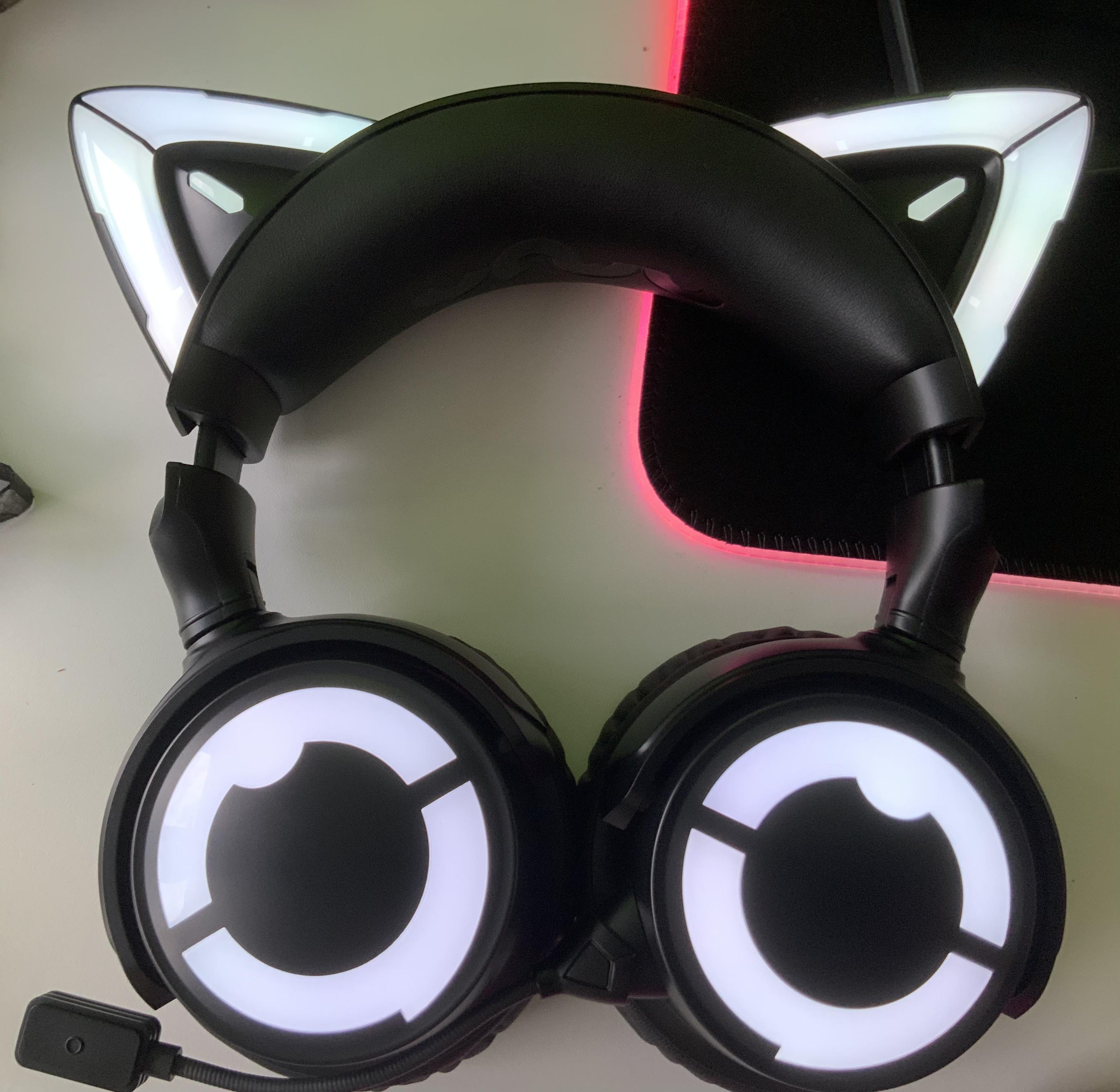 Yowuの猫耳ヘッドホン買った！ めっちゃ可愛いw : r/headphones