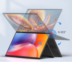 無限の視野を体験し - MINISFROUM デュアル ポータブル モニター MDSA156