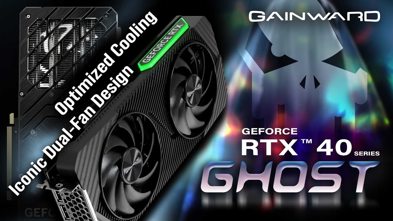 Gainward GeForce RTX 4070 Ghost Graphics Card | Nvidia GPU for PC