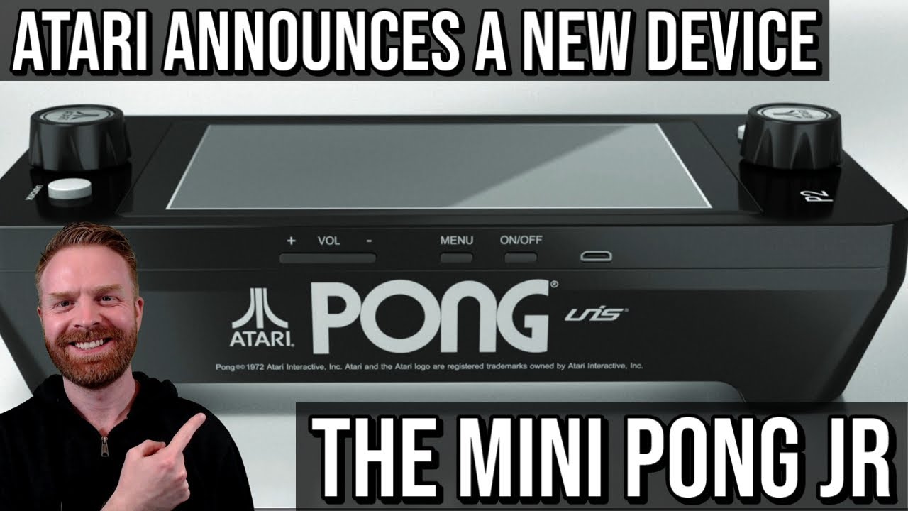 Atari Mini PONG Jr: A new device featuring Arcade1Up and UNIS