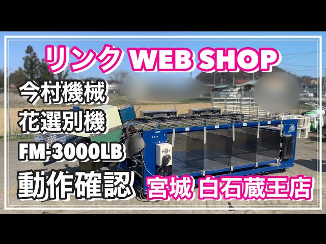 ロボット 自動結束付重量選別機 スマート農業 FMO型 今村機械 菊