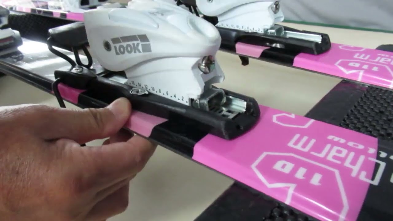 ①ジュニアビンディングLOOKセッティング方法 - YouTube