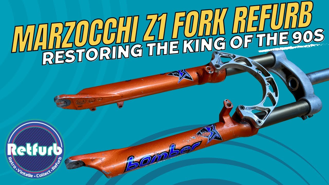 Marzocchi Z1 1997 Servicing, Overhaul & Re-Paint - How To