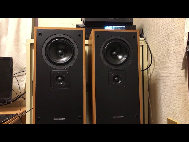 KEF model103/3 英国スピーカー音質チェック - YouTube