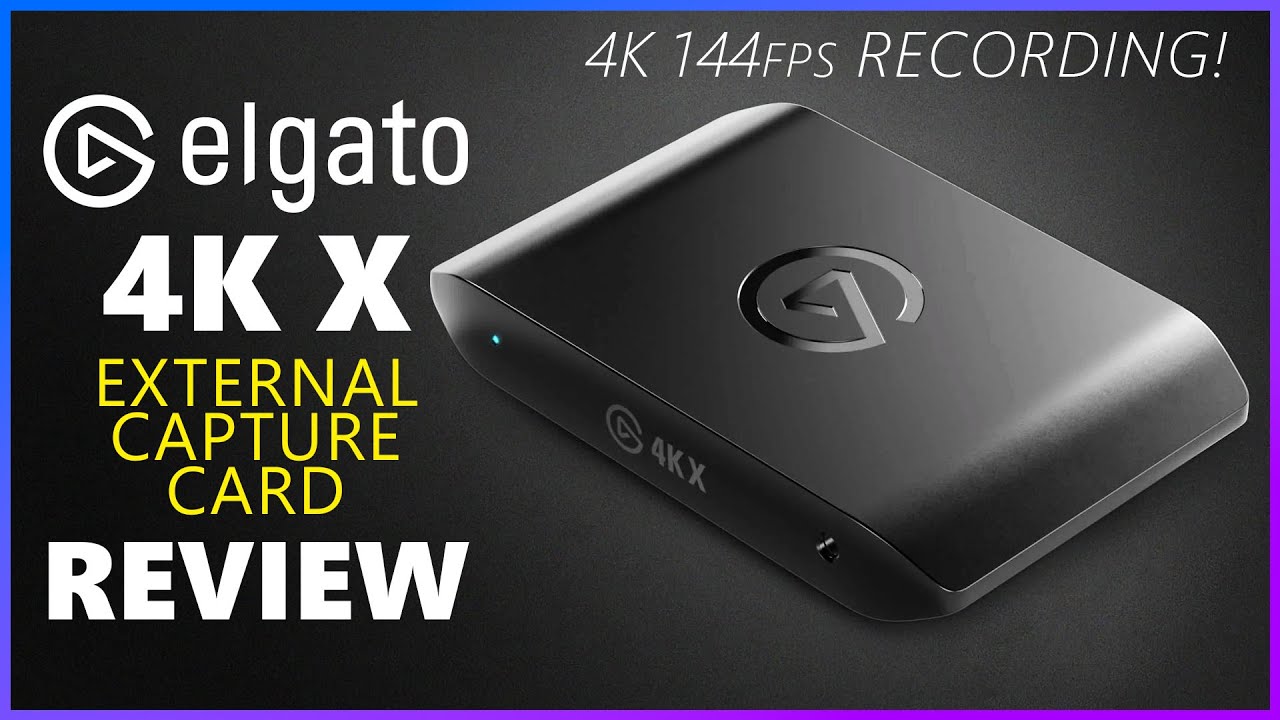 Elgato 4K X Review - Amazing External Capture Card - YouTube