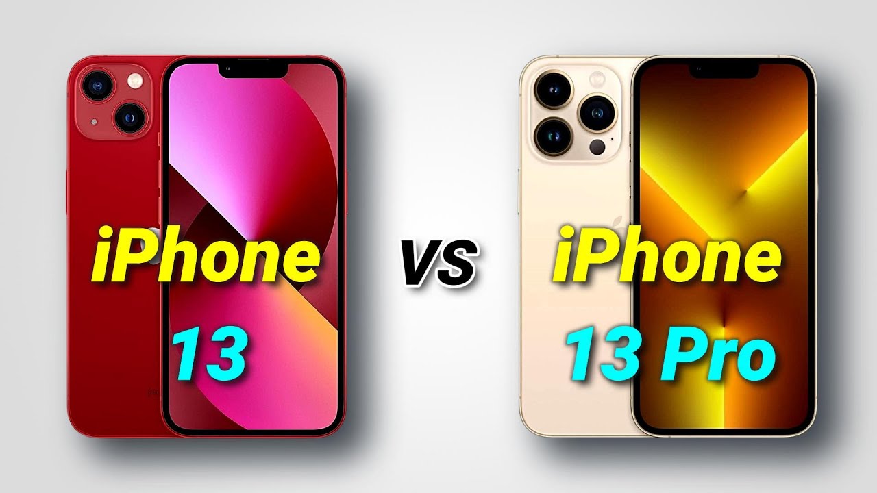 iPhone 13 Vs iPhone 13 Pro Specs Review & Comparison! - YouTube