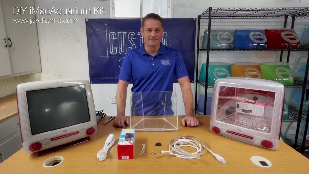 How to build an iMac Aquarium out of an Apple G3 iMac - YouTube