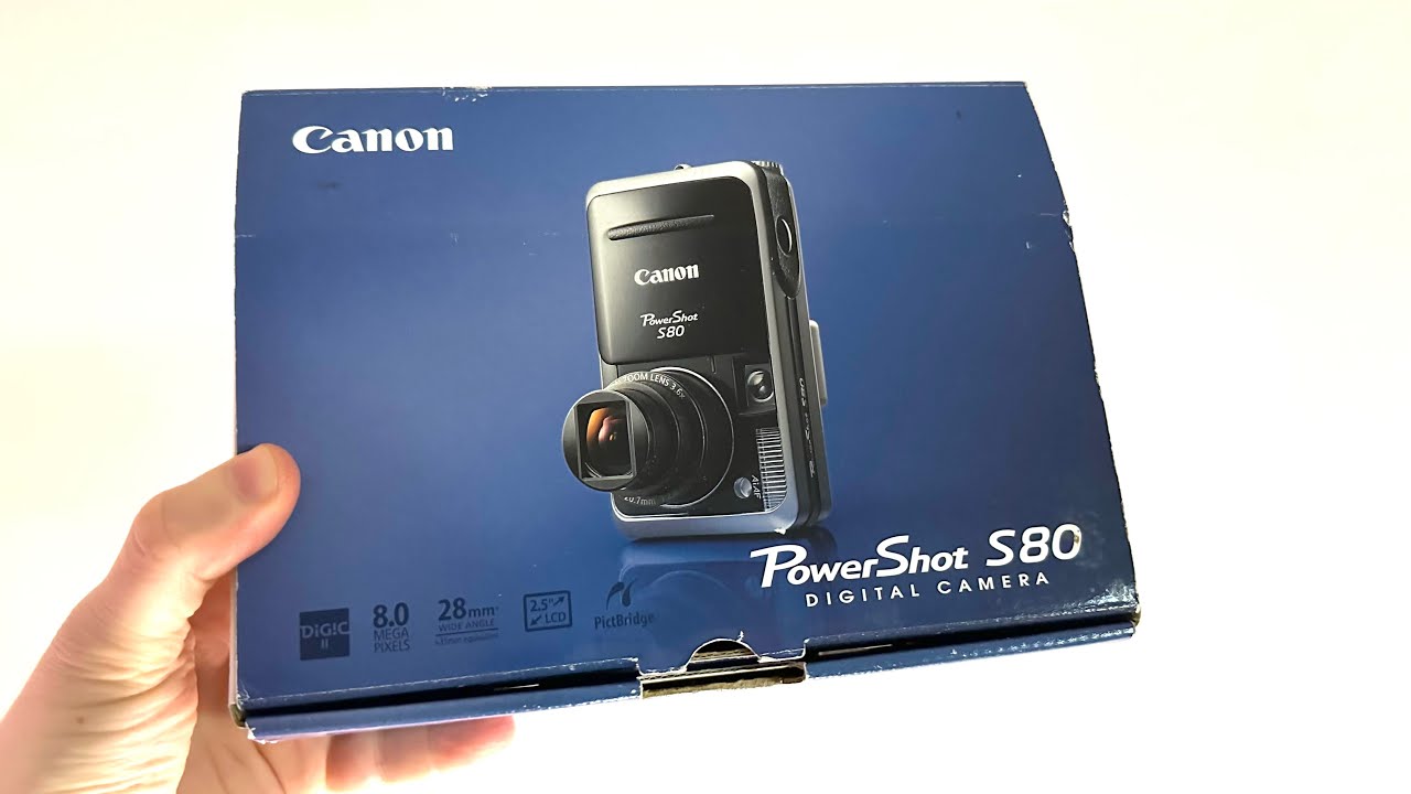 Canon PowerShot S80 Digital Camera - YouTube