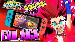 SECRET FINAL BOSS DARK AIGA!! Beyblade Burst BATTLE ZERO Gameplay