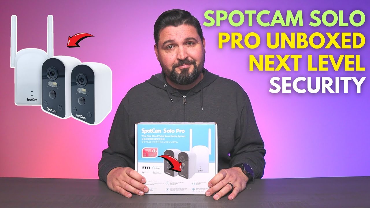SpotCam Solo Pro Unboxed - Next Level Security! - YouTube