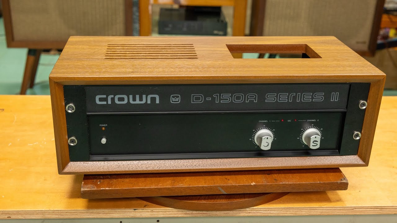 CROWN D 150A SERIES II - YouTube