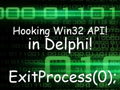 Delphi Programming} Hooking a Win32 API~! [Delphi Detours Library