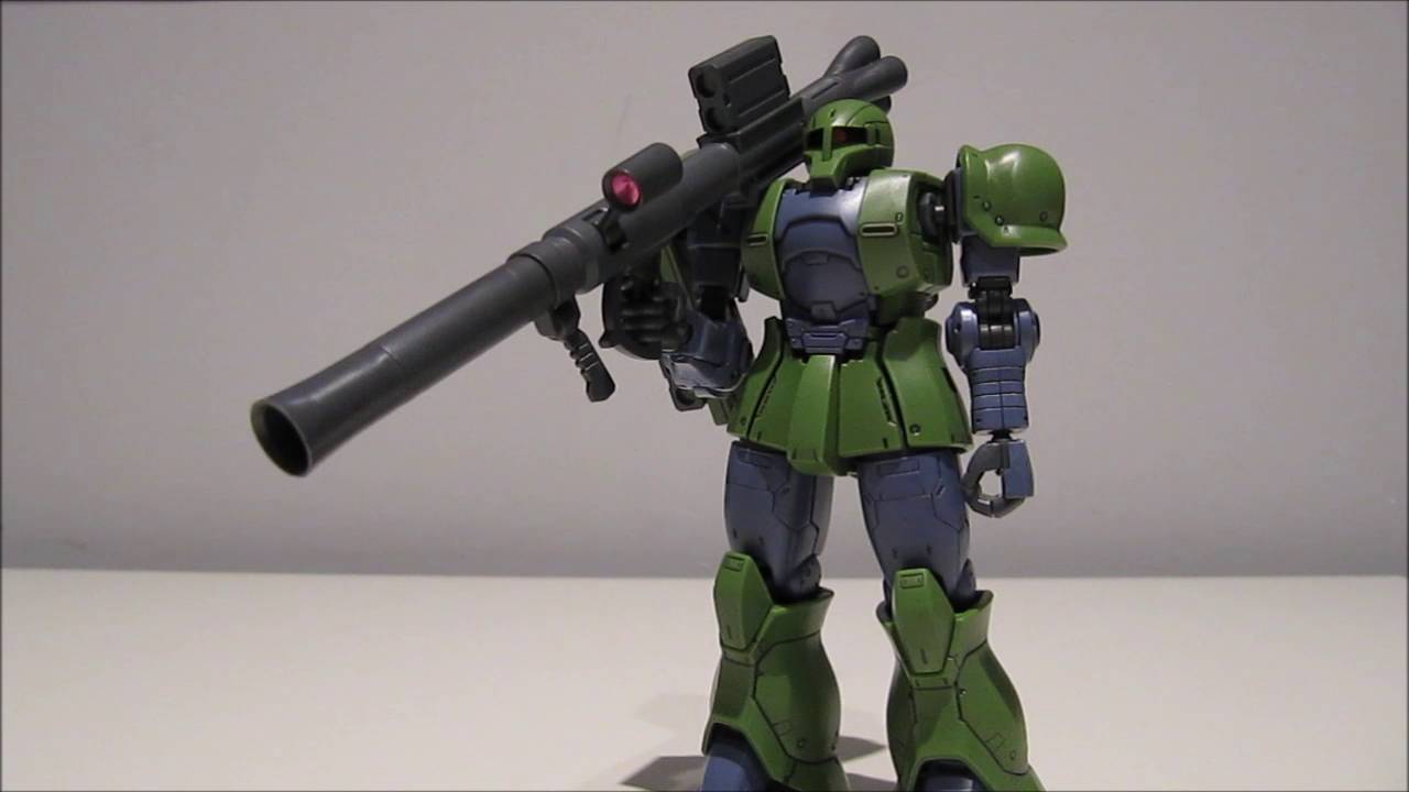1/144 HG Zaku I (Denim/Slender) [The Origin Ver.] Review - YouTube