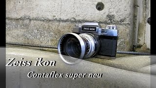 Zeiss ikon Contaflex Super neu + 85mm F4 - YouTube