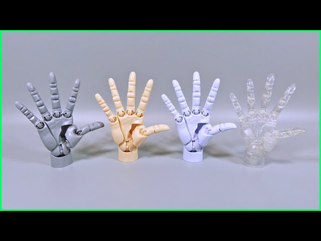 ゆるレビュー】インターネットお絵描きマンが1/2のハンドモデルの