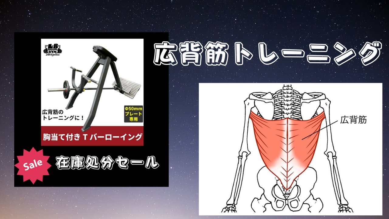 胸当て付き Tバーロウイングマシーンの使い方 業務用 在庫処分セール