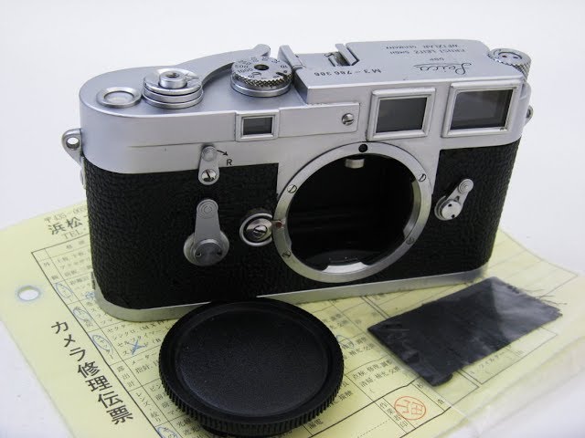 修理完成：ライカM3 #78万台・シャッター先幕交換済み - YouTube