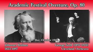 Brahms: Academic Festival Overture, Szell & ClevelandO (1966