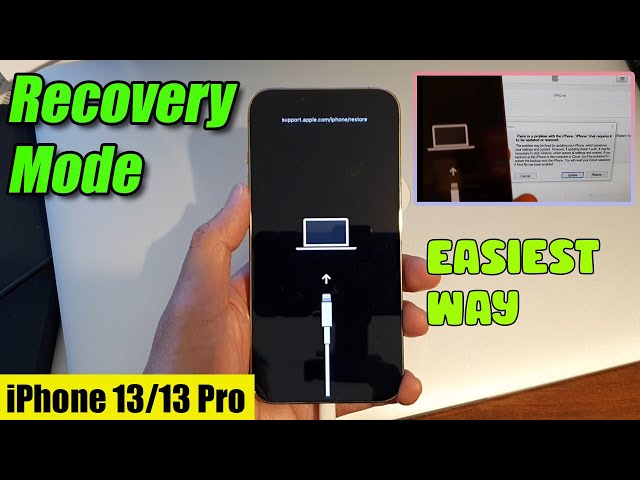 How to Put iPhone 13/13 Pro Into Recovery Mode - YouTube