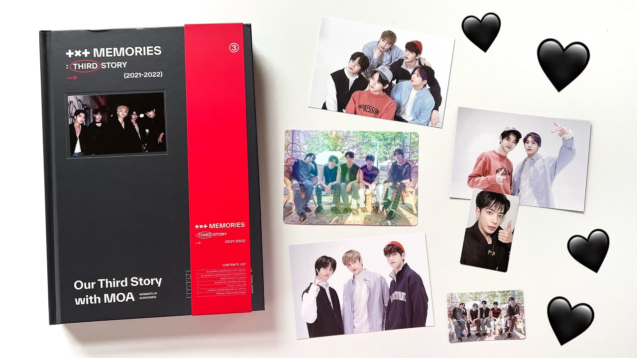 unboxing: TXT MEMORIES THIRD STORY DIGITAL CODE WEVERSE GIFT VER