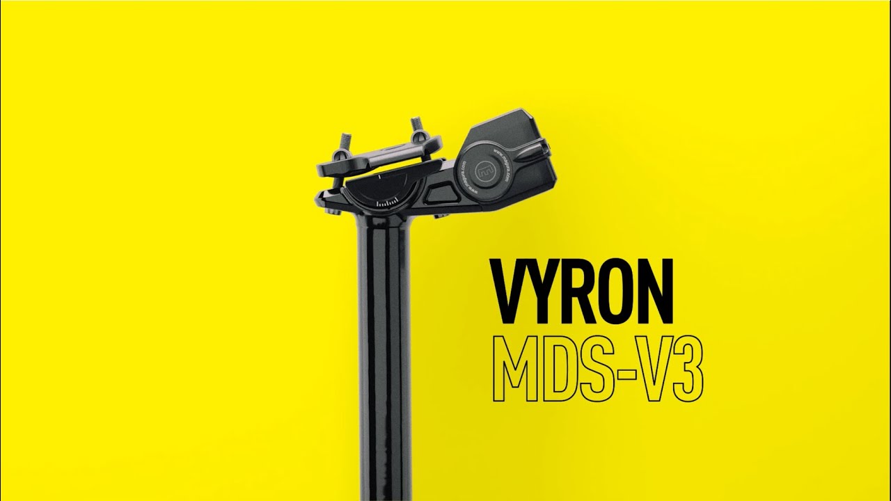 MAGURAからワイヤレスドロッパーシートポストVyronの新型が登場。ANT+