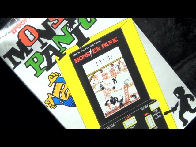 レトロ 電子ゲーム】エポック社 モンスターパニック 怪物 退治