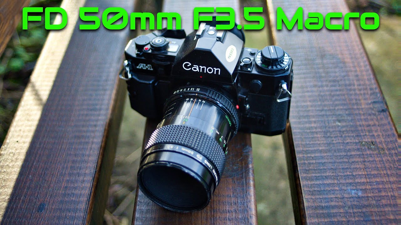 Lens Review: Canon FD 50mm F3.5 Macro from 1979 - YouTube