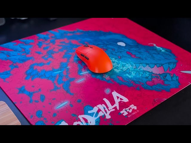 The Arbiter Studios Heat Ray Godzilla Glass Mousepad Review! - The