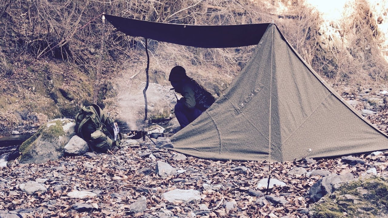 4K】東ドイツ軍幕 6枚”特大”パップテント張り解説!! 【軍幕